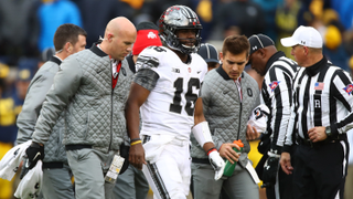 Urban Meyer Says A "Guy With A Camera" Injured J.T. Barrett's Knee During Pregame Warmups